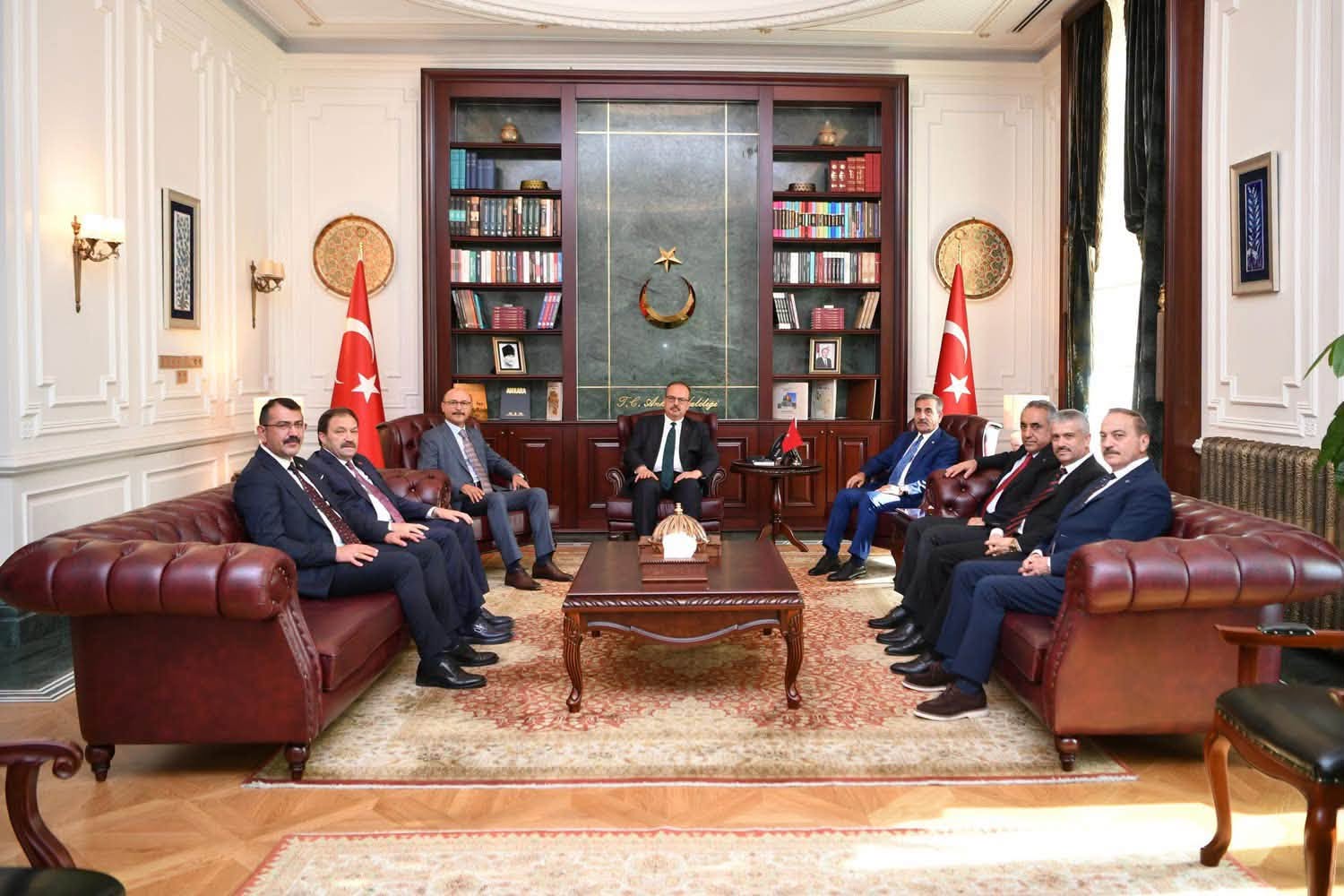 ANKARA VALİSİ SAYIN YAKUP CANBOLAT ZİYARET EDİLDİ.