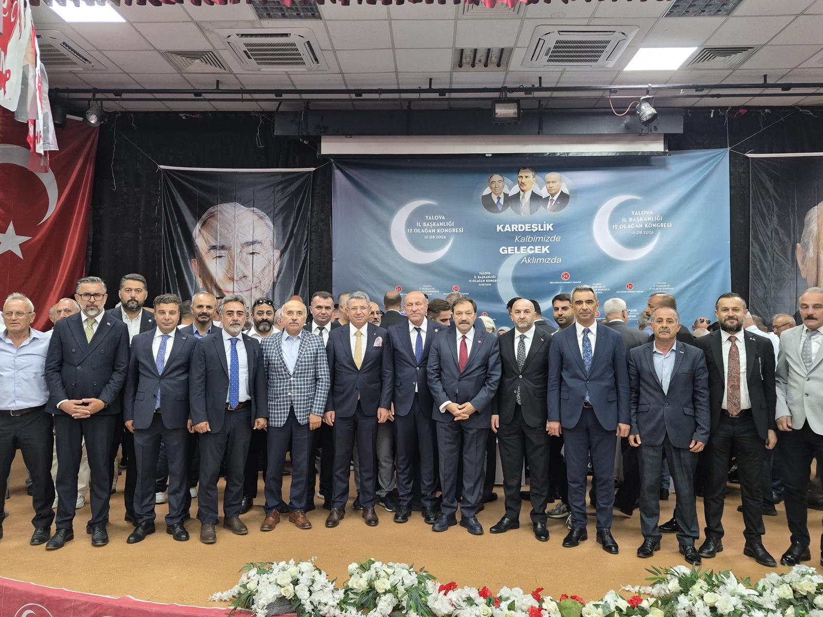 GENEL SEKRETERİMİZ HİLMİ ŞANLI,  MHP YALOVA İL BAŞKANLIĞI'NIN 12. OLAĞAN GENEL KURULUNA KATILDI.