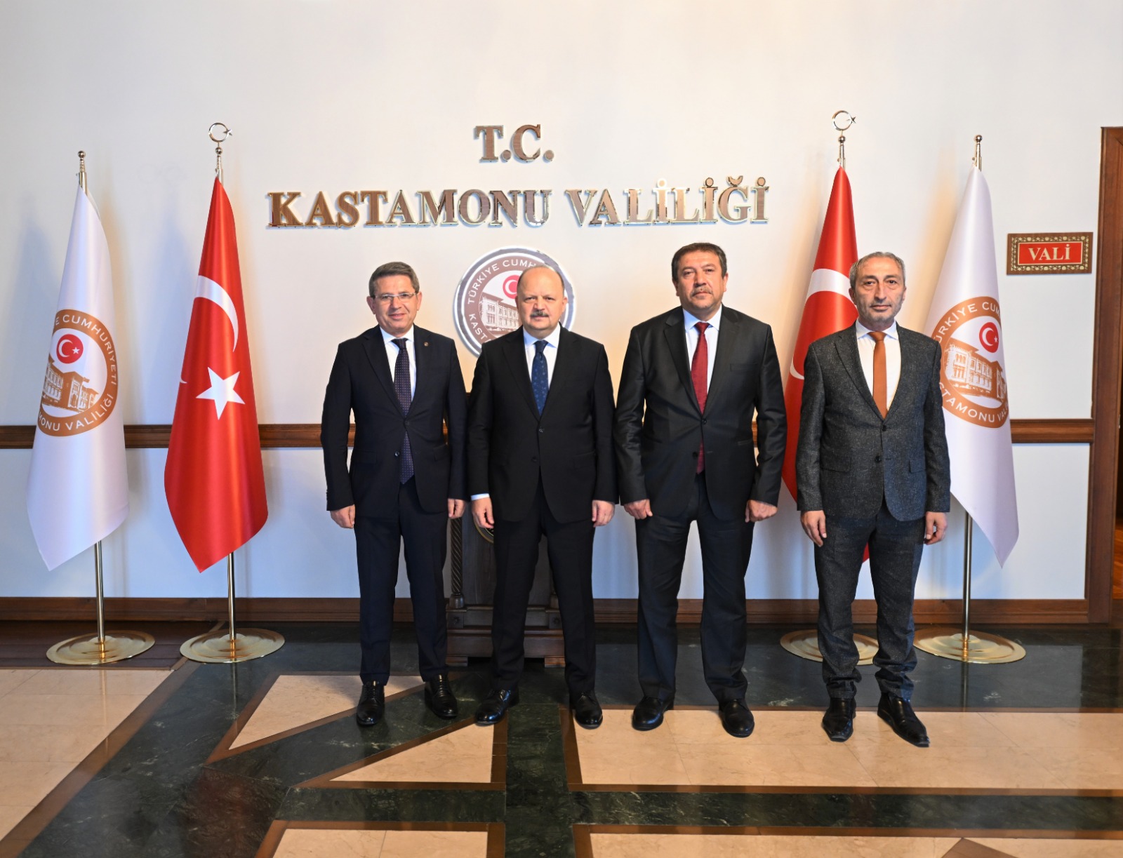 KASTAMONU VALİSİ SAYIN MEFTUN DALLI ZİYARET EDİLDİ.