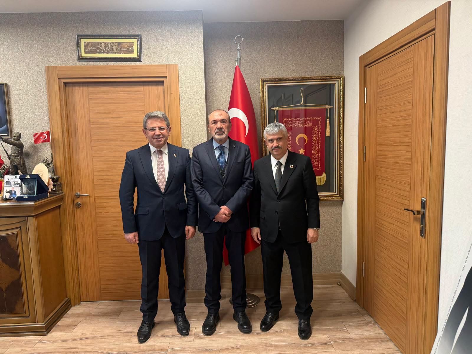 MİLLİYETÇİ HAREKET PARTİSİ GENEL BAŞKAN YARDIMCIMIZ VE ANKARA MİLLETVEKİLİMİZ SAYIN YAŞAR YILDIRIM ZİYARET EDİLDİ.