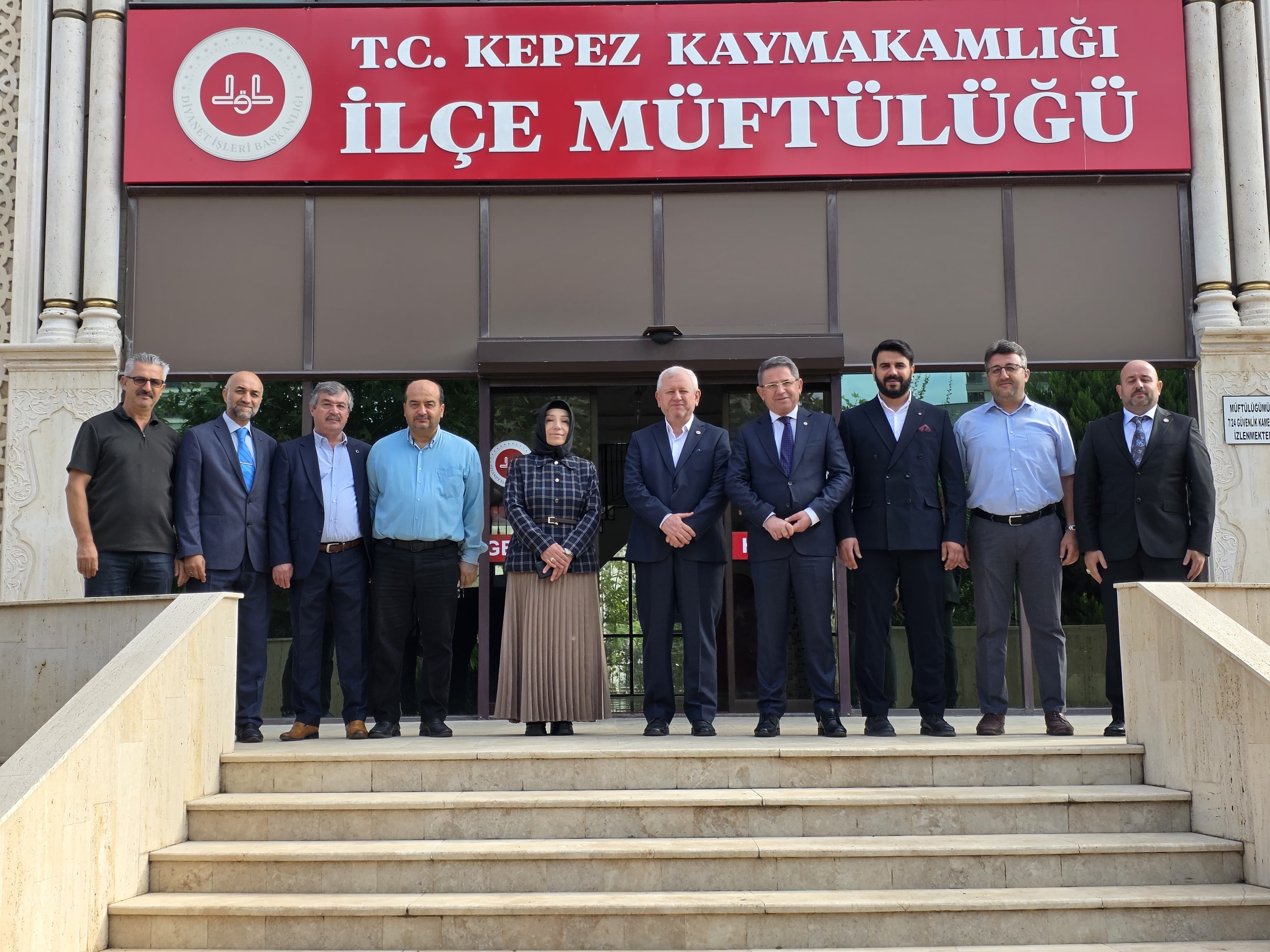 TÜRK DİYANET VAKIF-SEN HEYETİNDEN İLÇE MÜFTÜSÜ ERSÖZ’E ZİYARET