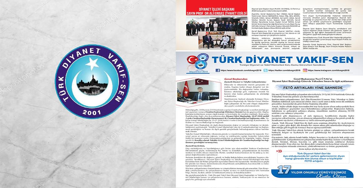 MAYIS-EKİM 2018 BROŞÜRÜMÜZ YAYINLANDI.