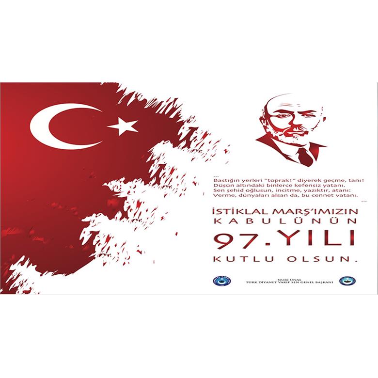 YÜCE ALLAH BİR DAHA İSTİKLAL MARŞI YAZDIRMASIN.