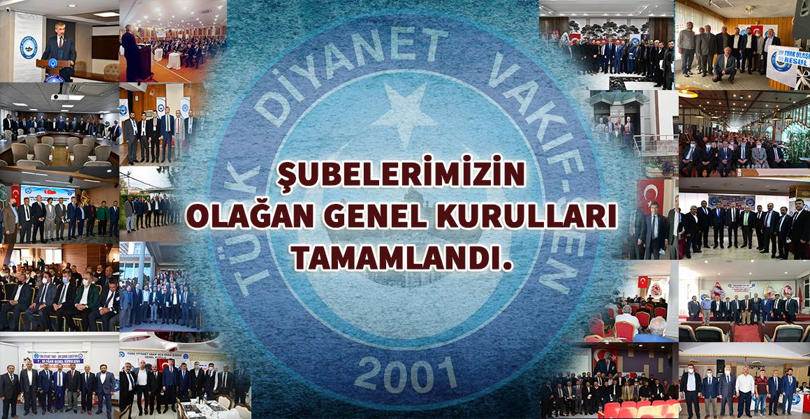 ŞUBELERİMİZİN OLAĞAN GENEL KURULLARI TAMAMLANDI.