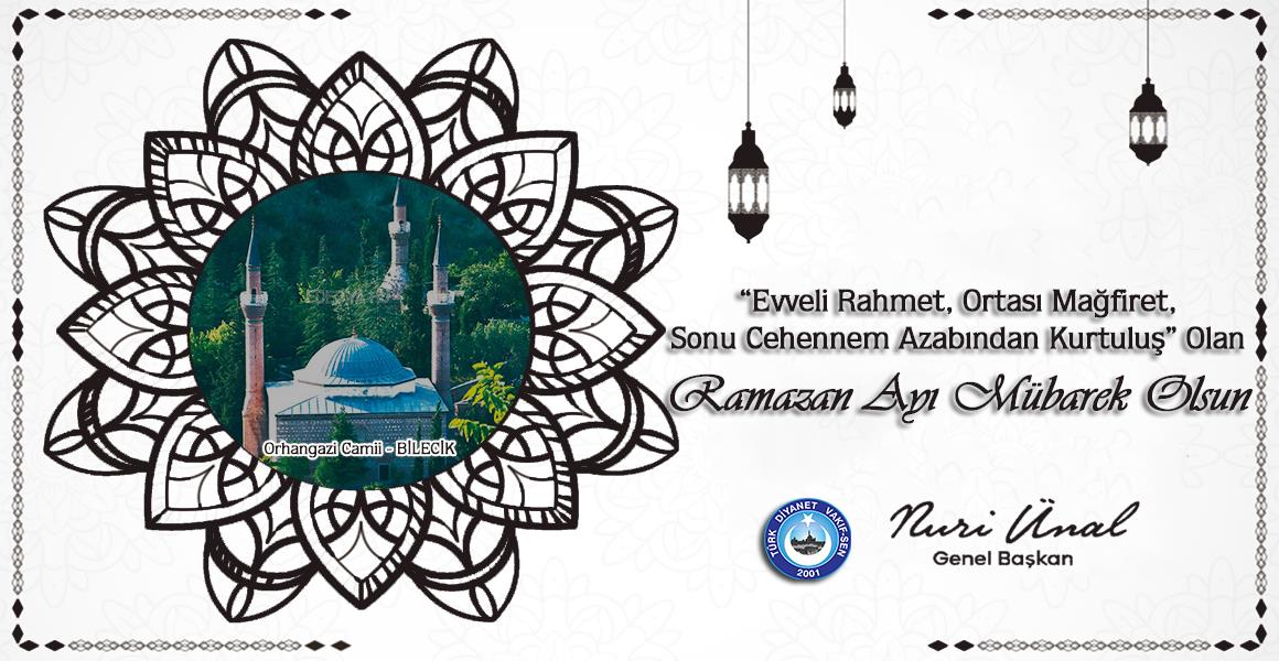 RAMAZAN AYI KURTULUŞUMUZA VESİLE OLSUN