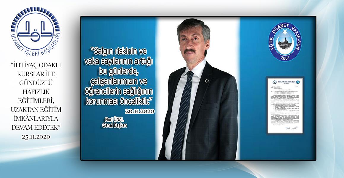 "UZAKTAN EĞİTİM YAPILACAK"