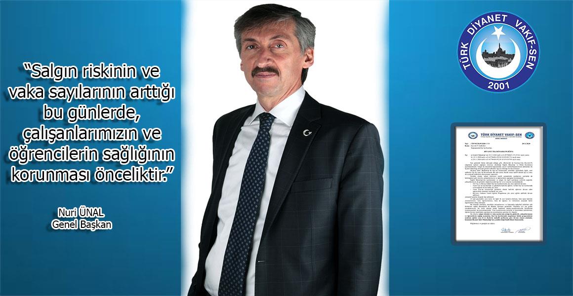 "ÖNCE ÇALIŞANLARIMIZIN SAĞLIĞI"