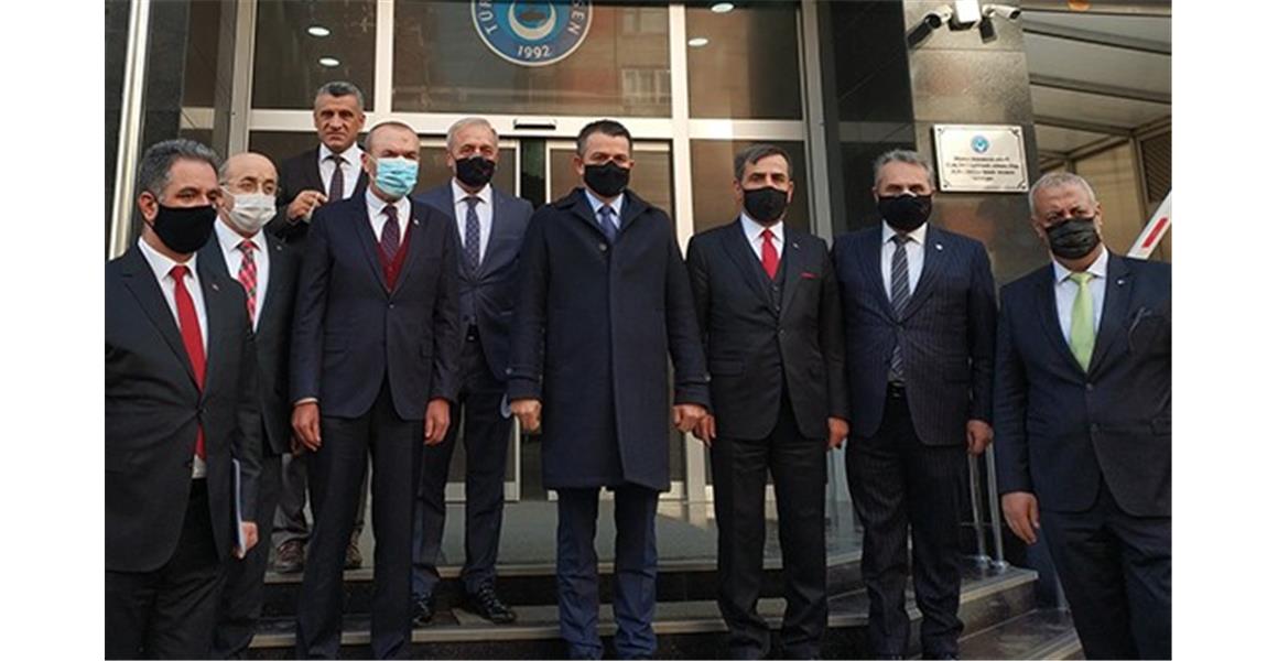 TARIM VE ORMAN BAKANI BEKİR PAKDEMİRLİ KONFEDERASYONUMUZU ZİYARET ETTİ
