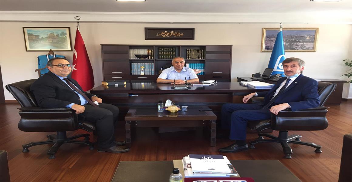 TÜRKİYE DİYANET VAKFI ZİYARET EDİLDİ