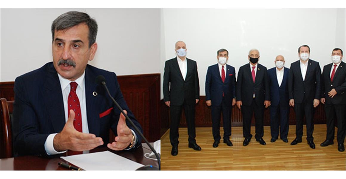 TÜRK HEYETİNİN AZERBAYCAN ZİYARETİ SÜRÜYOR