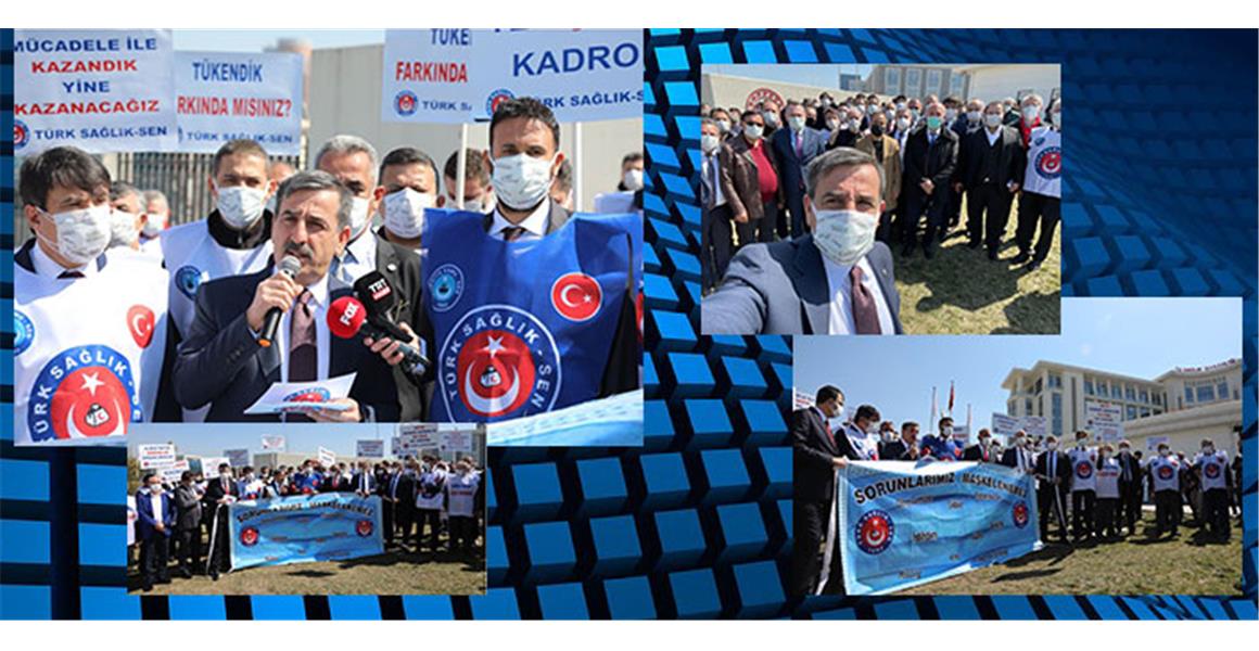 TÜRK SAĞLIK-SEN PANDEMİ DÖNEMİNDE SAĞLIK ÇALIŞANLARINA YÖNELİK ANKET SONUÇLARINI AÇIKLADI