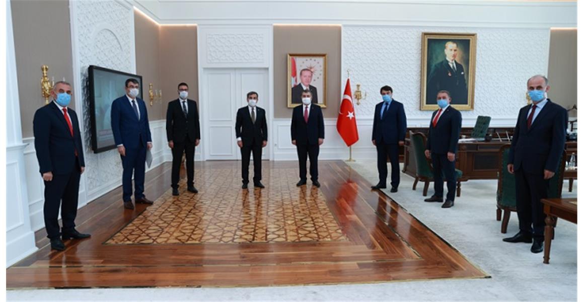 TÜRK SAĞLIK-SEN YÖNETİMİ SAĞLIK BAKANI FAHRETTİN KOCA İLE GÖRÜŞTÜ