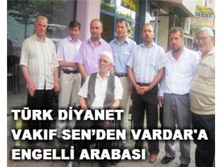KOCAELİ ŞUBE BAŞKANI ENGELLİ ARABASI HEDİYE ETTİ