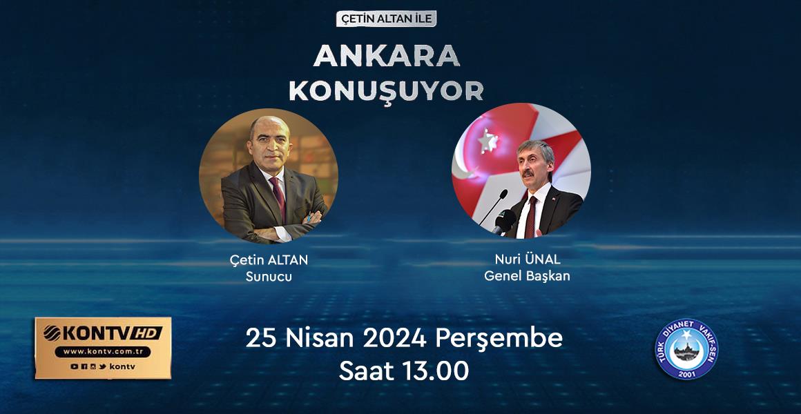 GENEL BAŞKANIMIZ KON TV`NİN CANLI YAYIN KONUĞU OLUYOR.